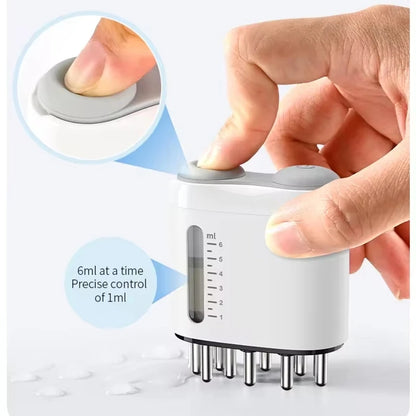 Bouton distributeur et réservoir gradué de 6 ml
